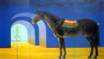 Ganja, olej na p��tnie, 200x340cm, 1996