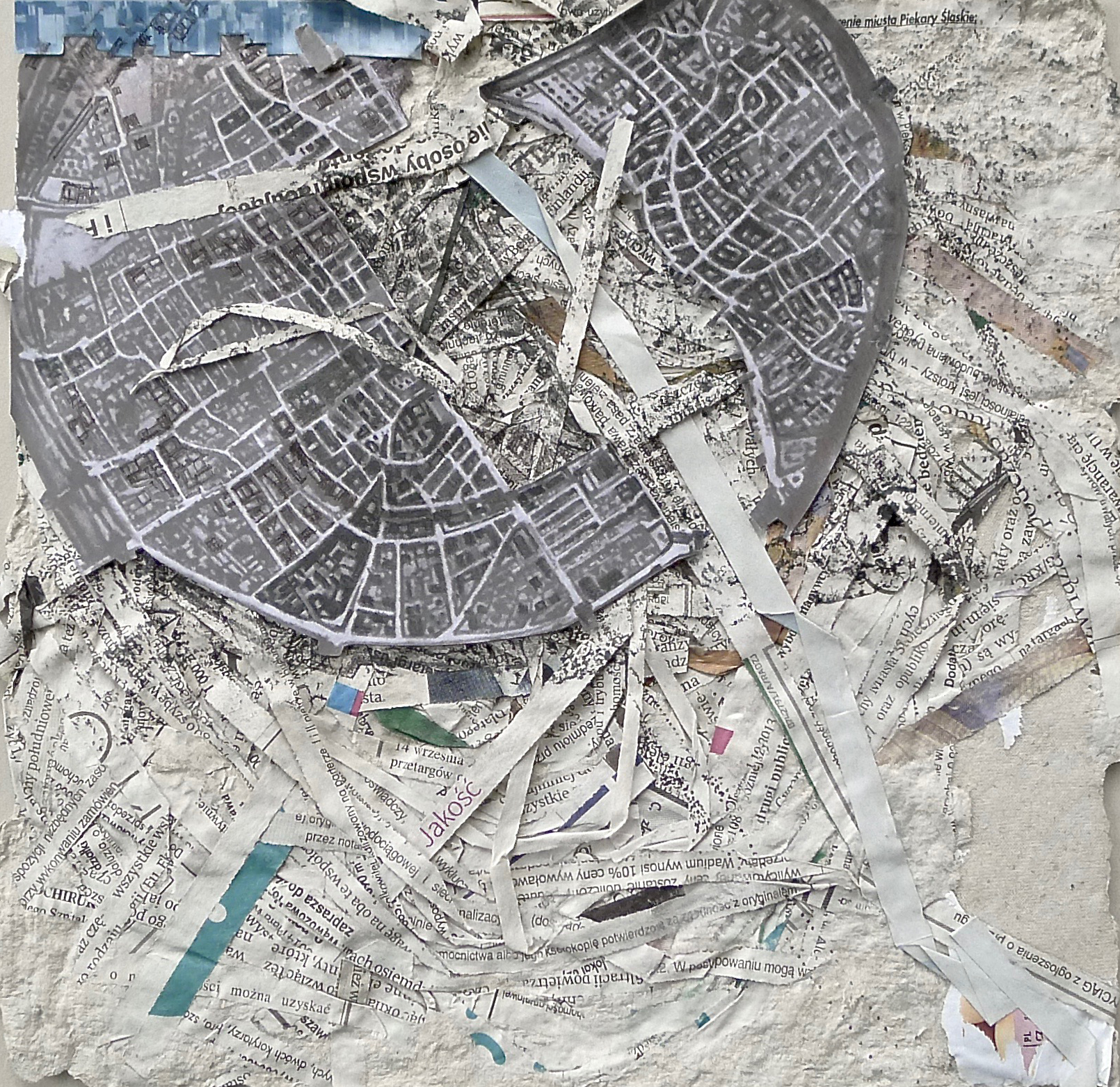 You are currently viewing Greta Grabowska / Z oddalenia / kolaże