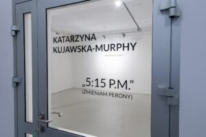 Read more about the article KATARZYNA KUJAWSKA-MURPHY / „5:15 P.M.” (ZMIENIAM PERONY) / GALERIA KAMERALNA