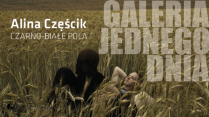 Read more about the article ALINA CZĘŚCIK / CZARNO-BIAŁE POLA / WYSTAWA GALERII JEDNEGO DNIA